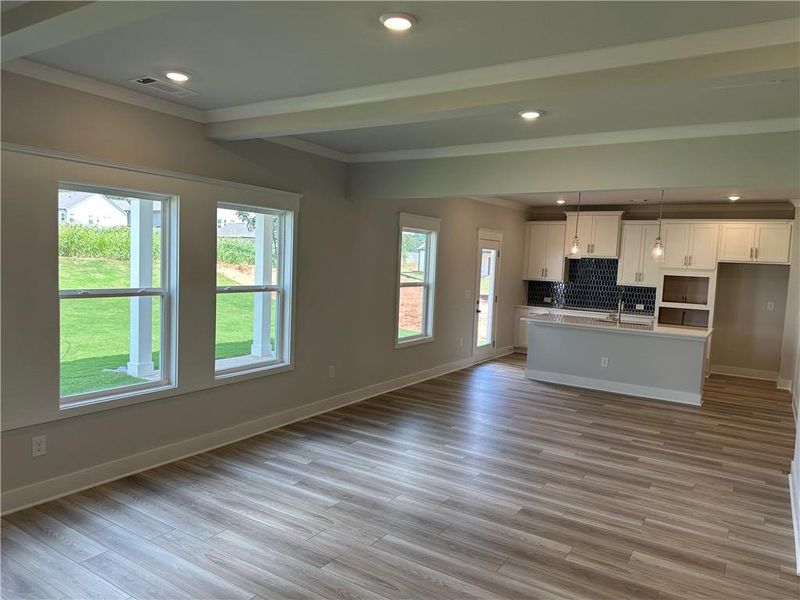 Spacious, unfurnished interior of a new home in Rosewood Lake Estates, Hoschton (Image 16).