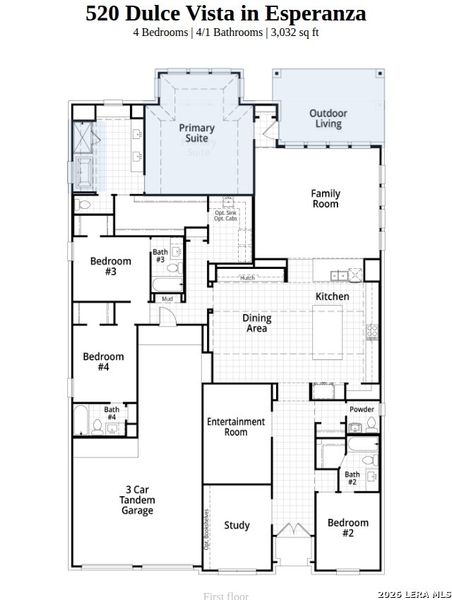 2D floor plan layout of this home in Esperanza, Boerne, TX (Image 4). 2D floor plan layout of this home in Esperanza, Boerne, TX (Image 4).