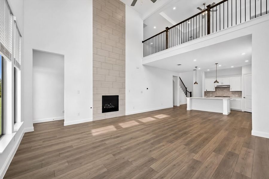 Spacious, unfurnished interior of a new home in The Ridge at Northlake, Northlake (Image 15). Spacious, unfurnished interior of a new home in The Ridge at Northlake, Northlake (Image 15).