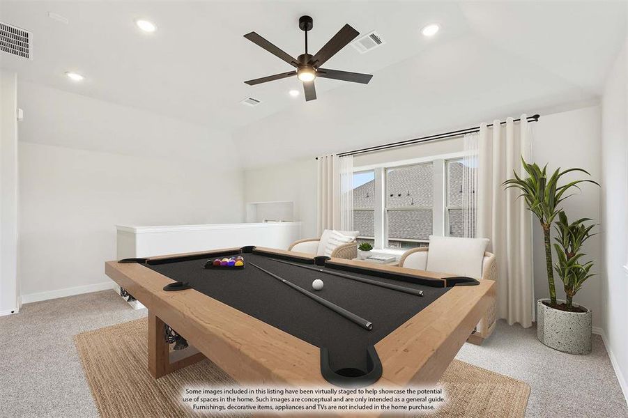 Furnished interior view inside a new home in Waverly Estates, Nevada (Image 17).