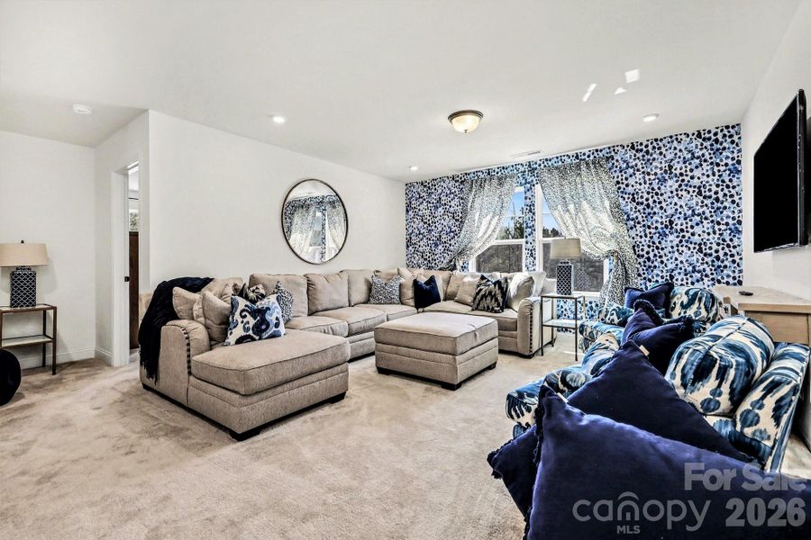 Furnished interior view inside a new home in Lakeside Glen, York (Image 41).