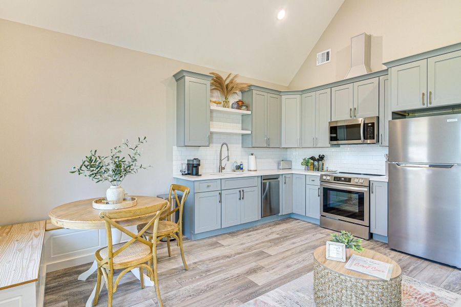 Furnished interior view inside a new home in , Galveston (Image 5).