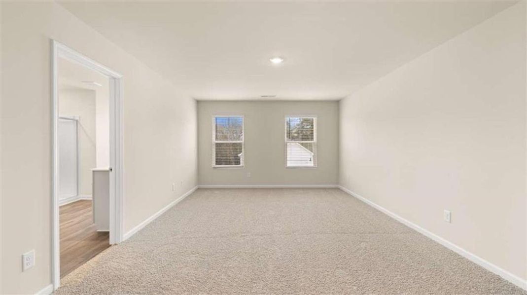 Spacious, unfurnished interior of a new home in The Preserve at Agricultural Village, Perry (Image 12).