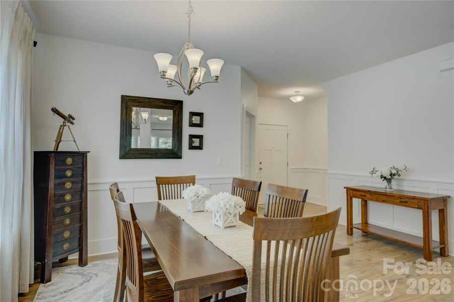 Furnished interior view inside a new home in , York (Image 15).