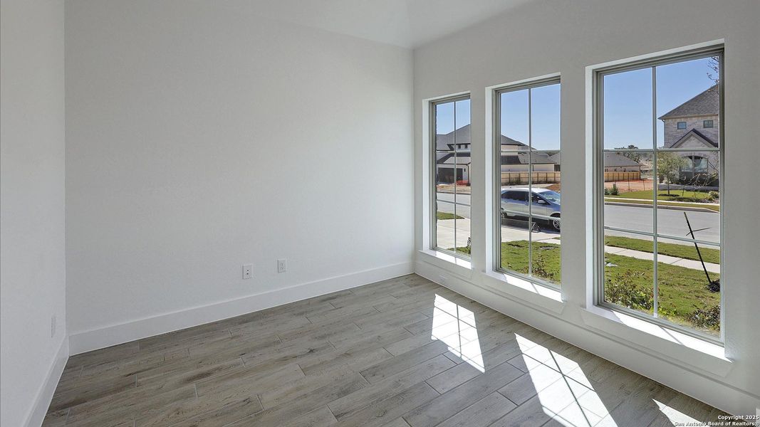 Spacious, unfurnished interior of a new home in Corley Farms 50', Boerne (Image 19). Spacious, unfurnished interior of a new home in Corley Farms 50', Boerne (Image 19).