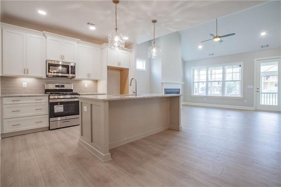 Furnished interior view inside a new home in , Carrollton (Image 6).