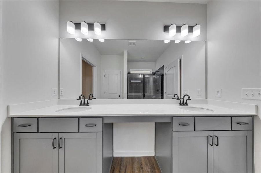 Furnished interior view inside a new home in Laurel Park, Cartersville (Image 11).