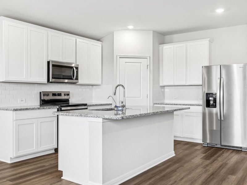 Furnished interior view inside a new home in Eastern Wells, Jarrell (Image 3).