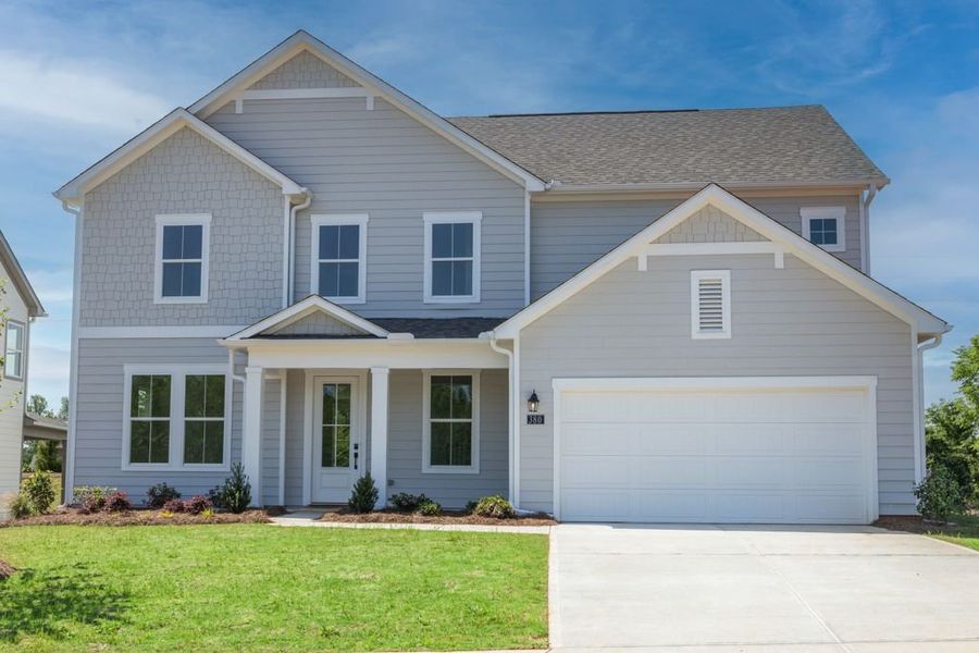 Front exterior of a home in the Pickens Bluff community, located in Hiram, GA (Image 12).