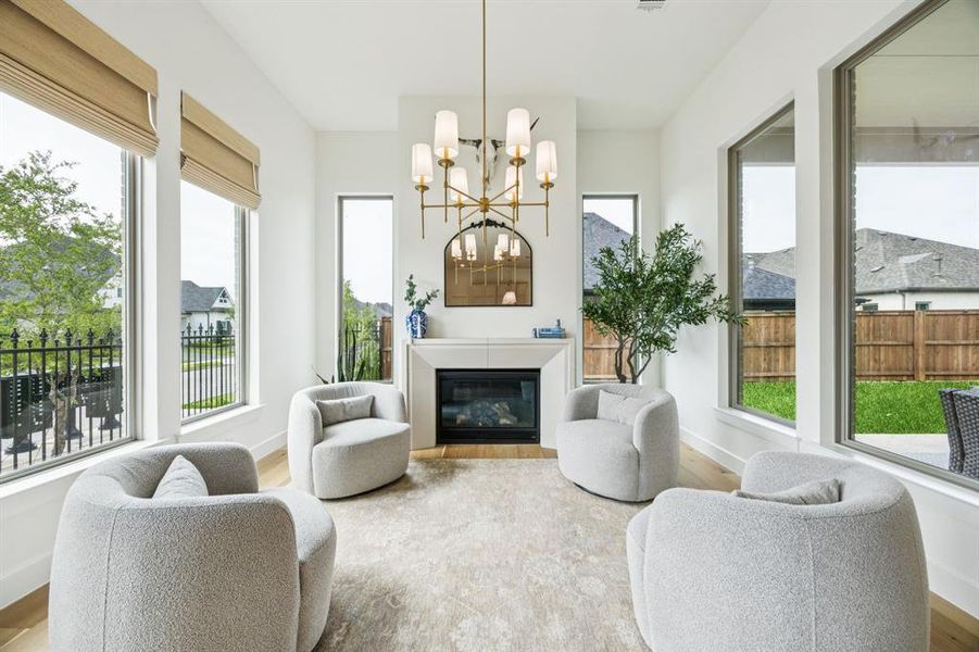 Furnished interior view inside a new home in , Celina (Image 14).