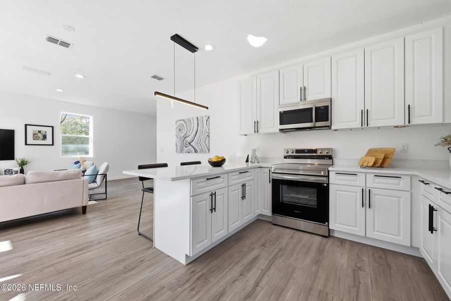 Furnished interior view inside a new home in , Orange Park (Image 14).