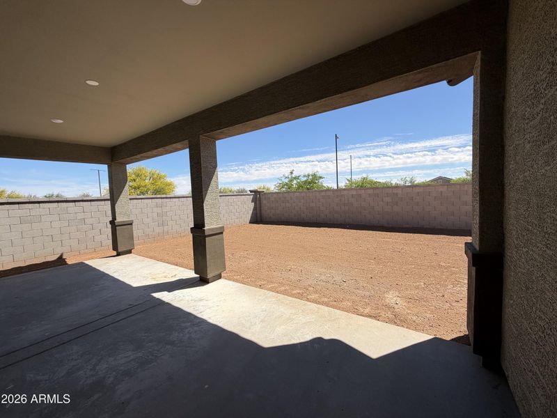 Large Covered Patio
