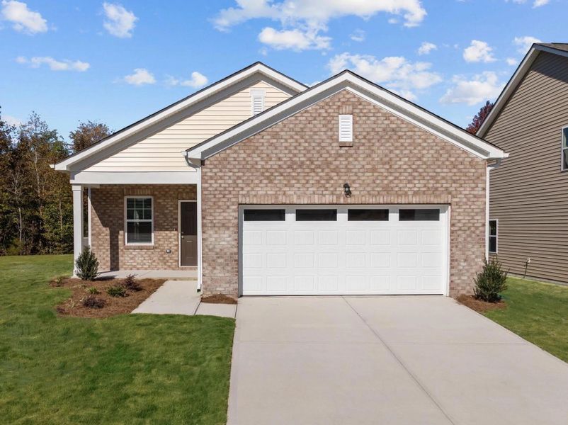 Representative exterior photo of a completed home built from the Falcon by Starlight Homes in Bryson's Ridge - New Homes in Spring Hope, NC, Spring Hope, NC (Image 1). Representative exterior photo of a completed home built from the Falcon by Starlight Homes in Bryson's Ridge - New Homes in Spring Hope, NC, Spring Hope, NC (Image 1).
