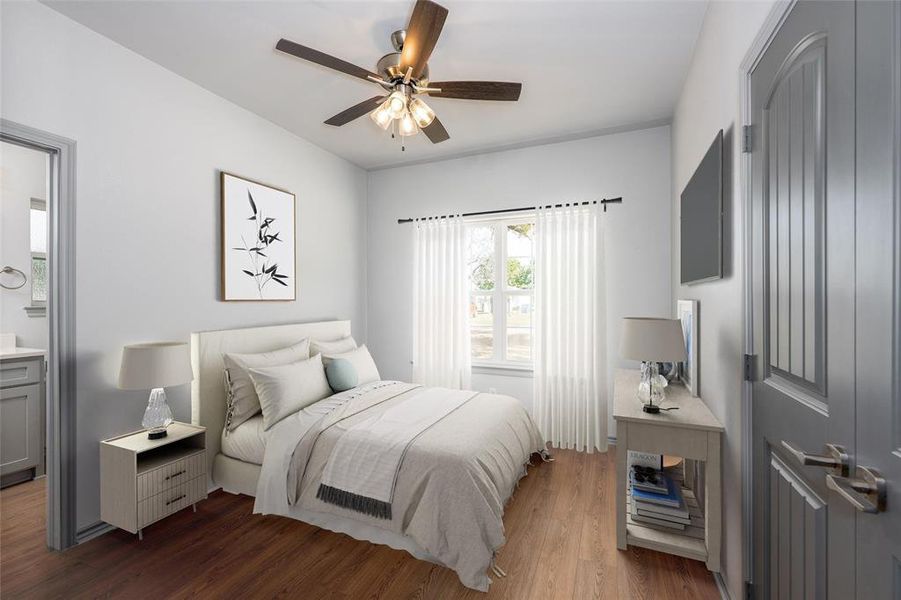 Furnished interior view inside a new home in , Gun Barrel City (Image 18). Furnished interior view inside a new home in , Gun Barrel City (Image 18).