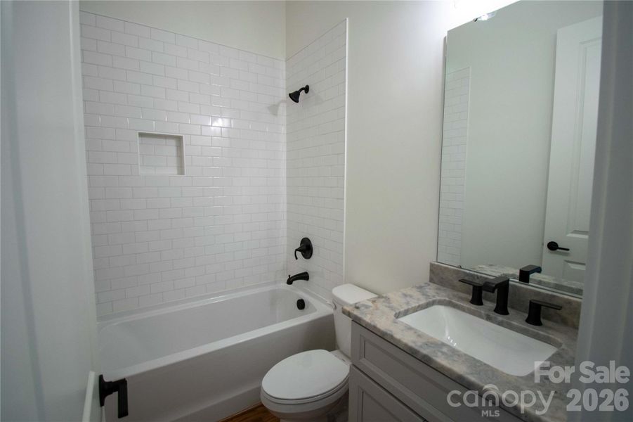 Furnished interior view inside a new home in , Hickory (Image 8).