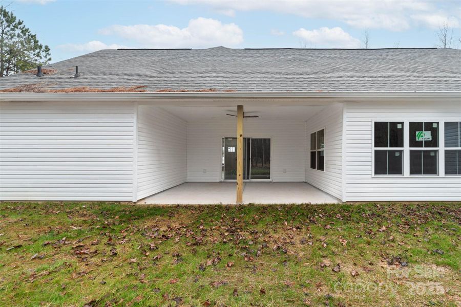 Exterior details and patio area of a home in , Cherryville (Image 25). Exterior details and patio area of a home in , Cherryville (Image 25).