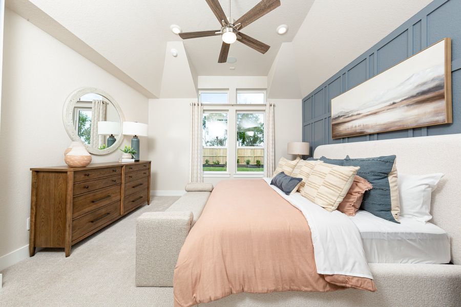 Representative furnished interior of a home built from the Serendipity by Beazer Homes in Meridiana, Manvel (Image 12). Representative furnished interior of a home built from the Serendipity by Beazer Homes in Meridiana, Manvel (Image 12).