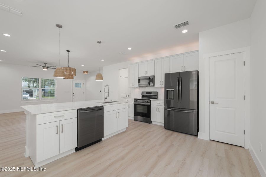 Furnished interior view inside a new home in , St. Augustine (Image 8).