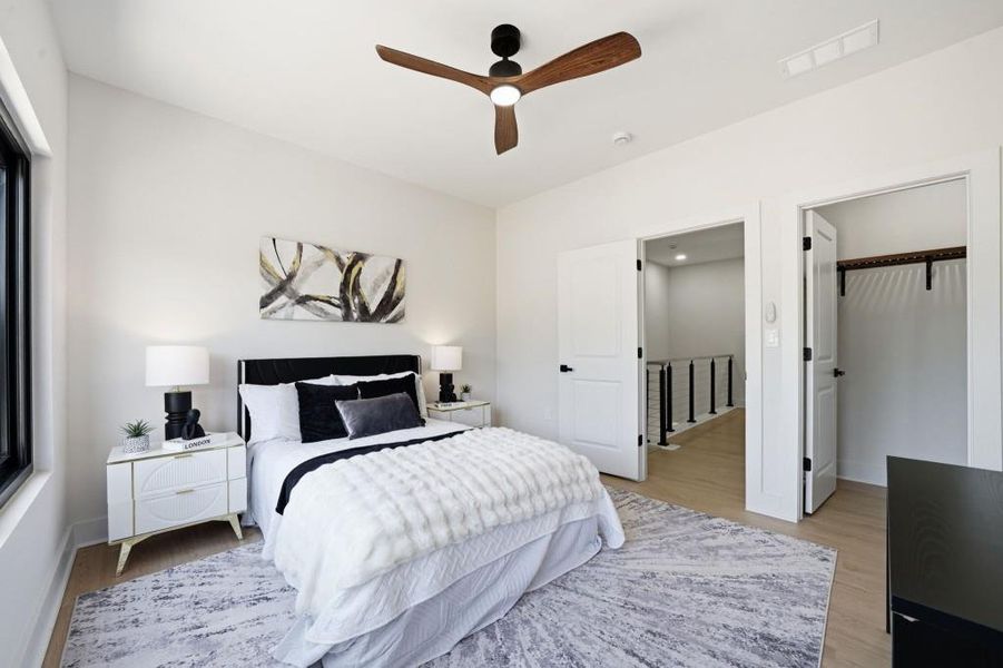 Furnished interior view inside a new home in , Decatur (Image 48).