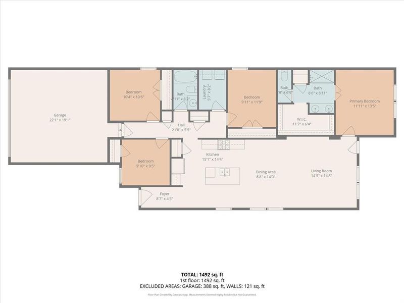 View of floor plan / room layout