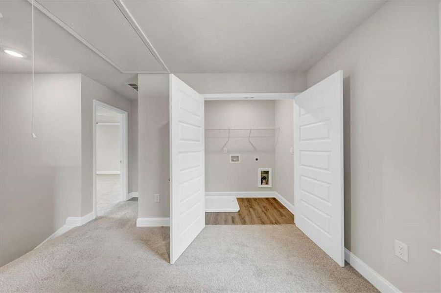 Spacious, unfurnished interior of a new home in Scarlett Place, Bowdon (Image 26).