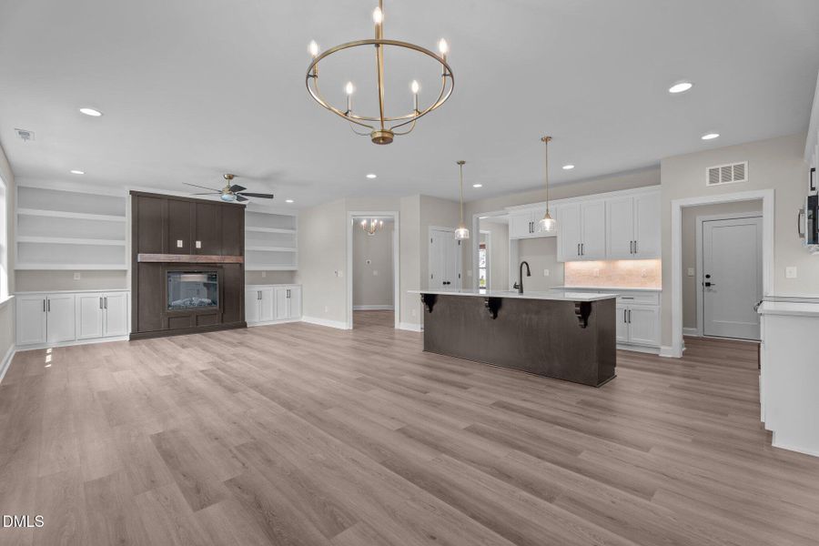 Great Room and Kitchen