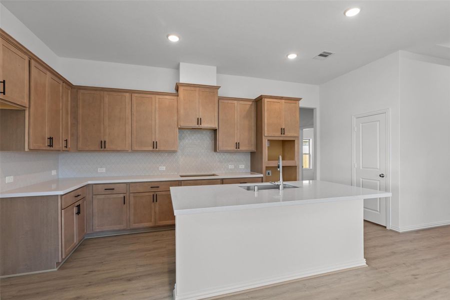 Furnished interior view inside a new home in Oakwood Estates, Waller (Image 4).