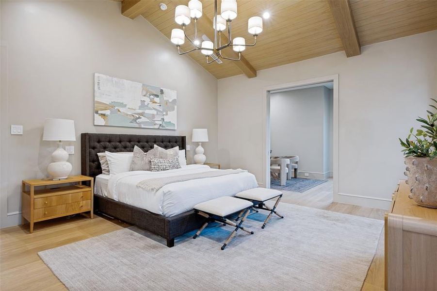 Furnished interior view inside a new home in , Dallas (Image 25).