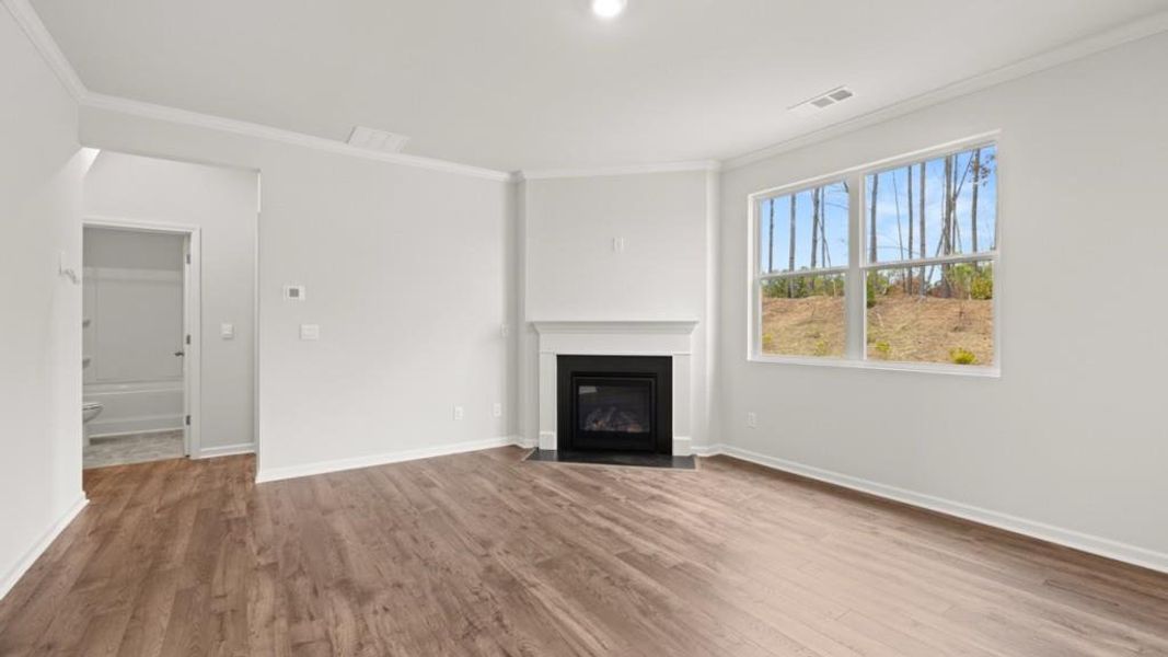 Spacious, unfurnished interior of a new home in Liberty Crossing, Braselton (Image 20).