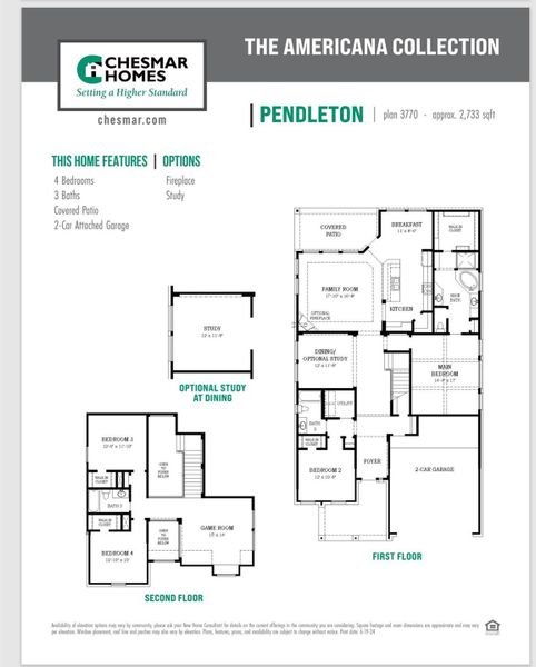 Pendleton Floor Plan