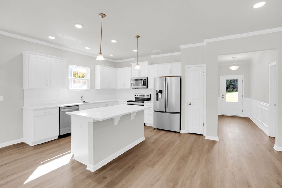 Furnished interior view inside a new home in Carriage Estates, Lexington (Image 11).