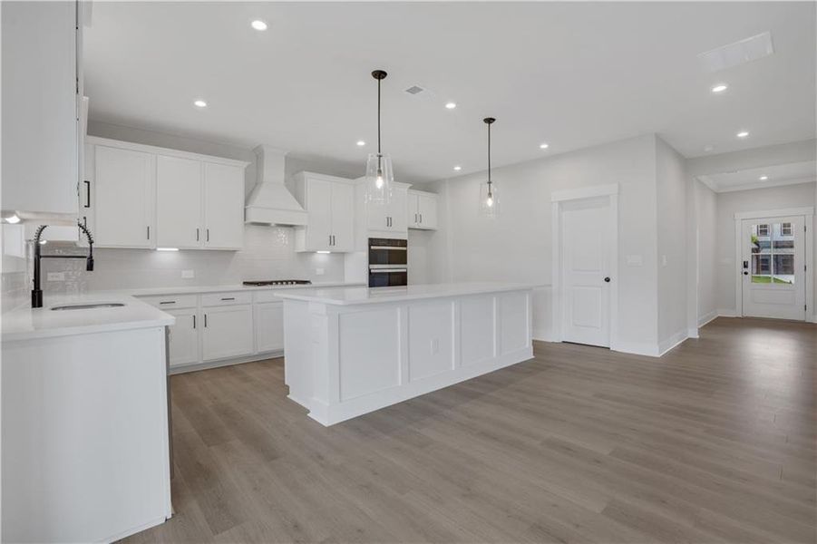 Furnished interior view inside a new home in The Paddocks at Doc Hughes, Buford (Image 14).