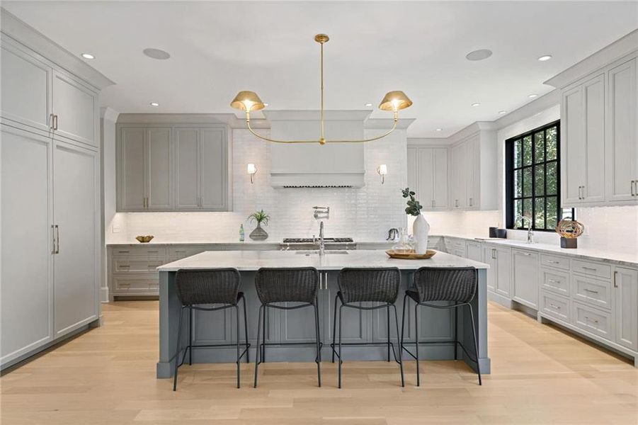 Furnished interior view inside a new home in , Atlanta (Image 16).