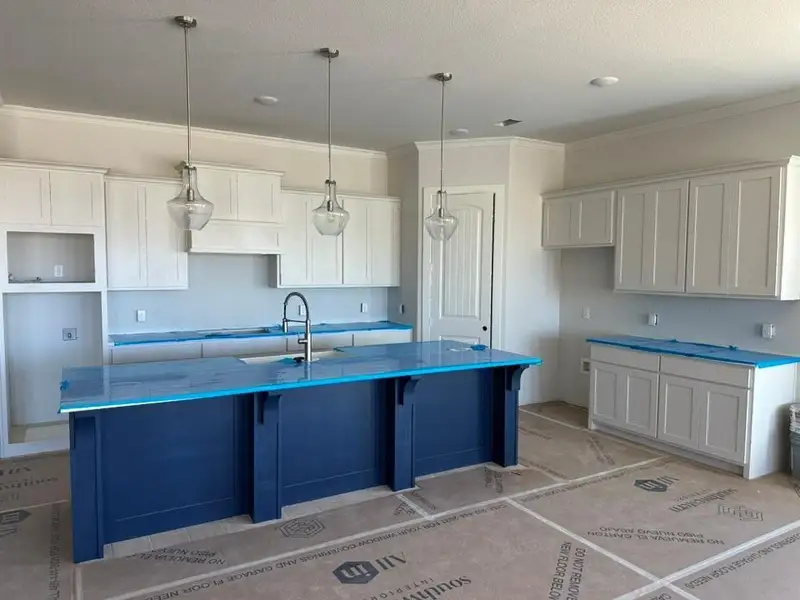 In-progress construction of a new home in Fannin Ranch, Leonard, TX (Image 10).