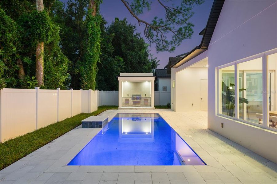Exterior details and patio area of a home in , Winter Park (Image 36).