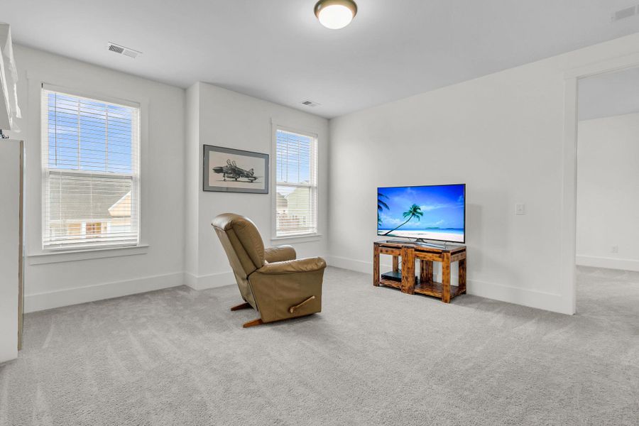 Furnished interior view inside a new home in Homecoming, Ravenel (Image 37).