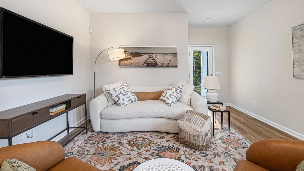 Furnished interior view inside a new home in South Island Landing, Georgetown (Image 7).