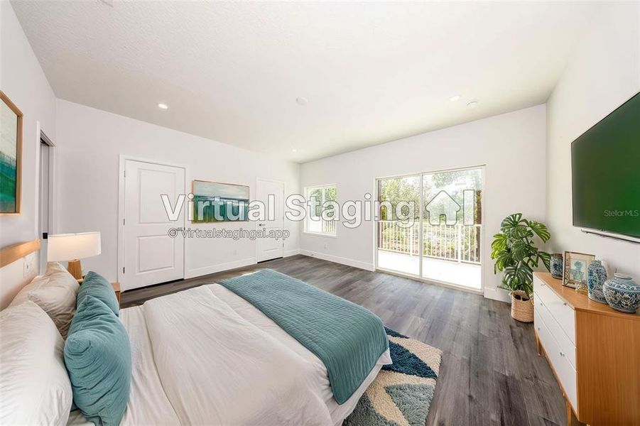 Furnished interior view inside a new home in , Deltona (Image 6).