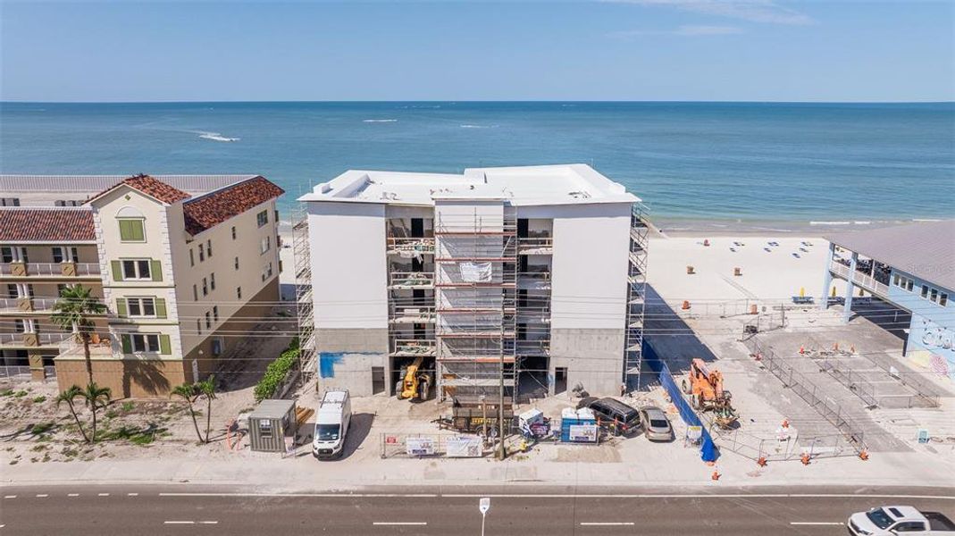 Front exterior of a new home in , Madeira Beach, FL, highlighting curb appeal (Image 1). Front exterior of a new home in , Madeira Beach, FL, highlighting curb appeal (Image 1).