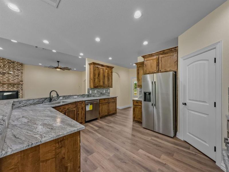 Furnished interior view inside a new home in , Ector (Image 5).
