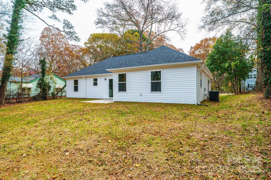 Exterior details and patio area of a home in , Hickory (Image 14).