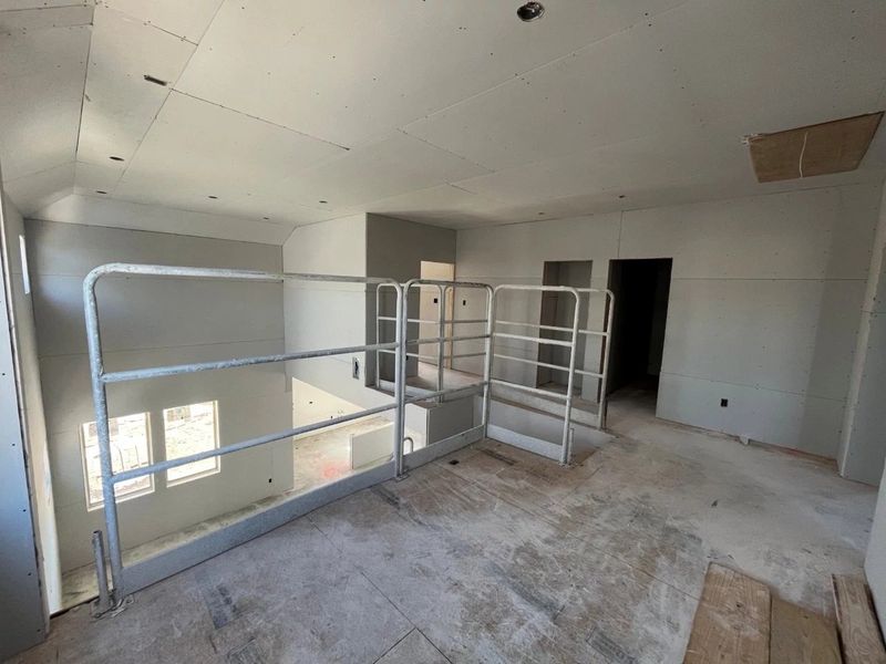 In-progress construction of a new home in Lariat, Liberty Hill, TX (Image 18).