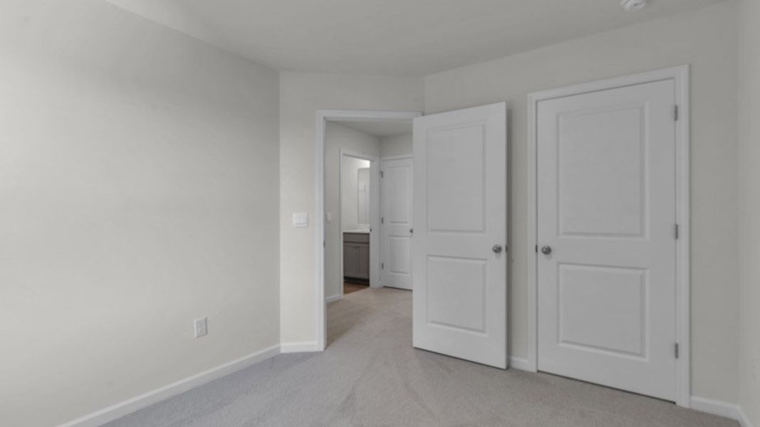 Spacious, unfurnished interior of a new home in The Townes at Honeycutt Oaks, Angier (Image 17). Spacious, unfurnished interior of a new home in The Townes at Honeycutt Oaks, Angier (Image 17).