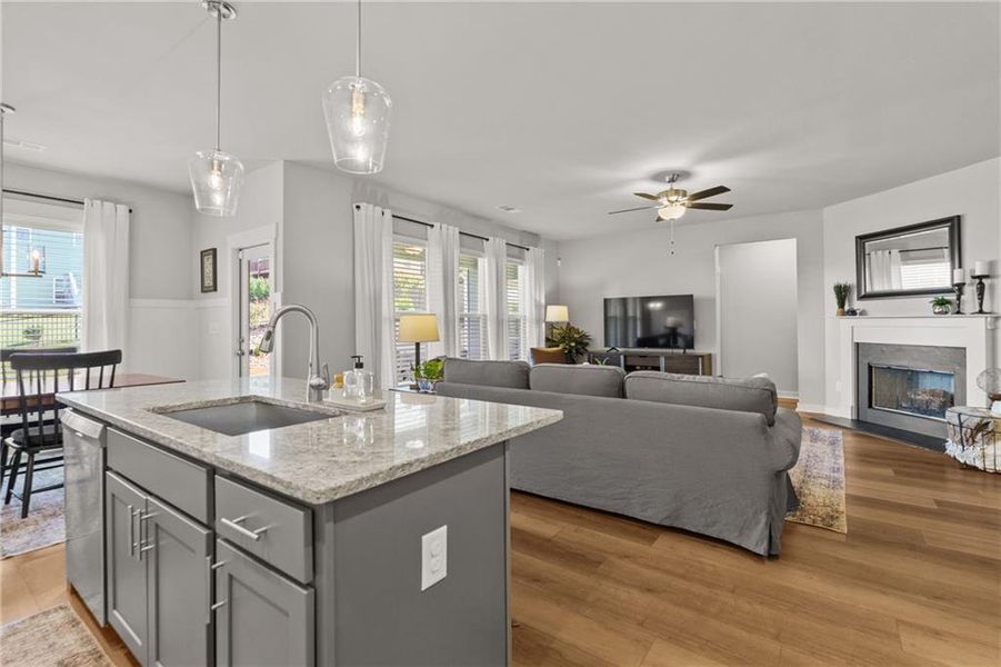 Furnished interior view inside a new home in , Jefferson (Image 3).