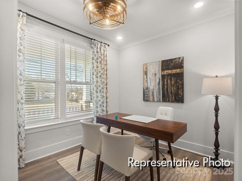 Furnished interior view inside a new home in Colvin Park, Rock Hill (Image 21).