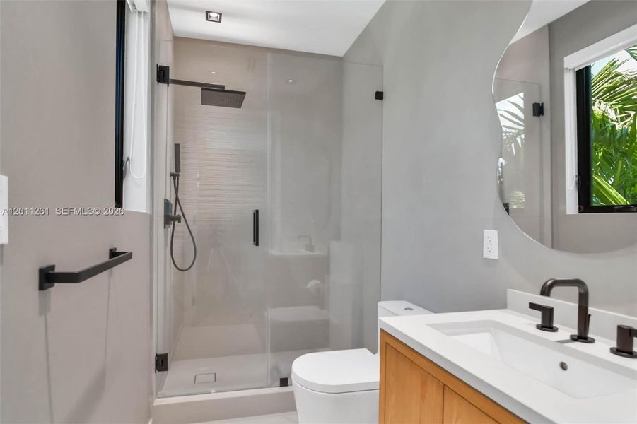 Furnished interior view inside a new home in , Miami (Image 15).
