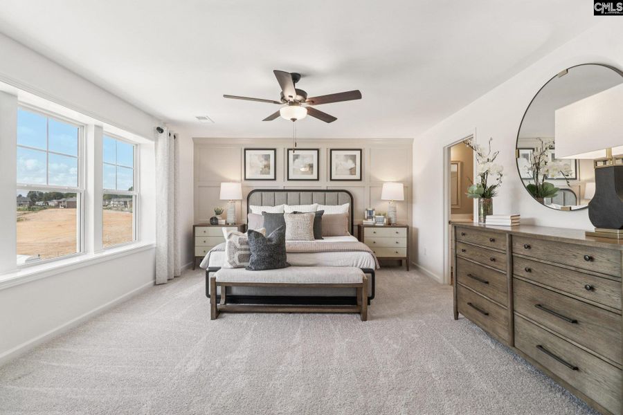 Furnished interior view inside a new home in Boykin Hills, Chapin (Image 16).