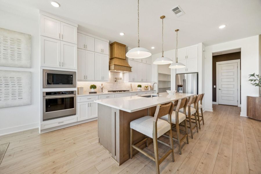 Furnished interior view inside a new home in Ryehill, Sugar Land (Image 13).