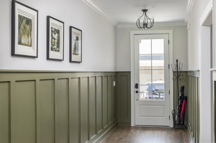 Representative furnished interior of a home built from the The Oxford by Greentech Homes LLC in The Thicket at Sedman Hills, Hixson (Image 5).