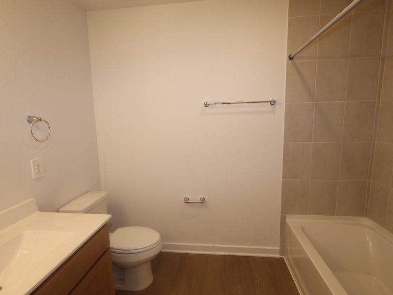 Furnished interior view inside a new home in Pinewood at Grand Texas, New Caney (Image 6). Furnished interior view inside a new home in Pinewood at Grand Texas, New Caney (Image 6).